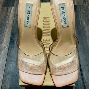 Steve Madden Clear Hrrls